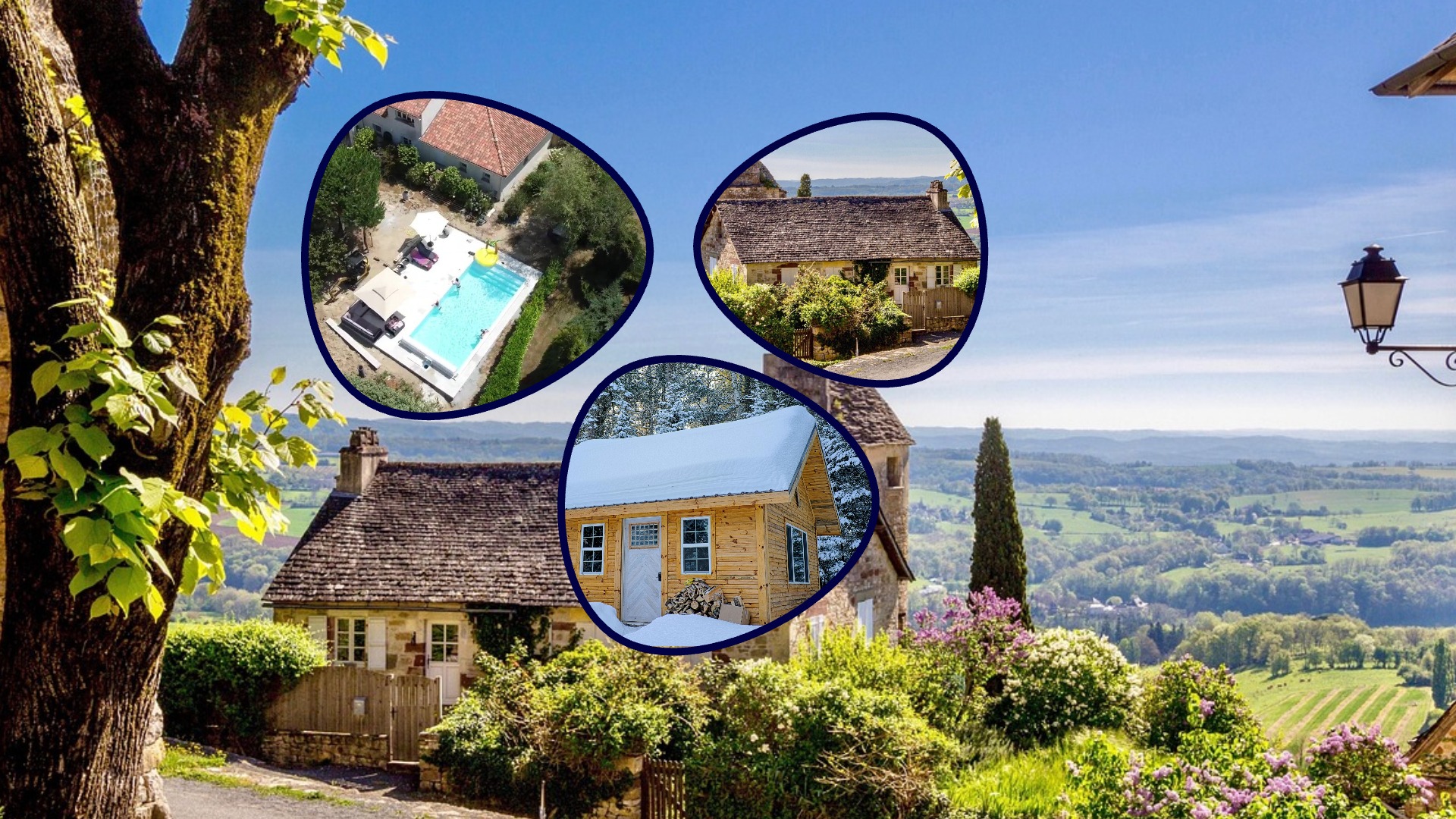 Typen vakantiehuizen gite vakanatievilla chalet appartement