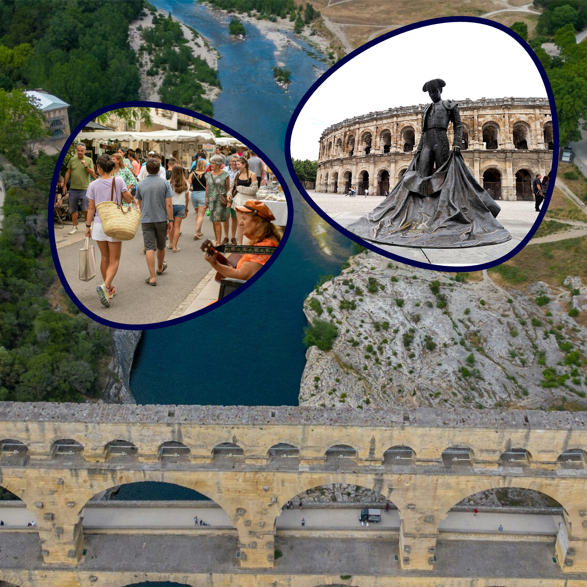 Vakantiebestemming regio Gard Occitanie