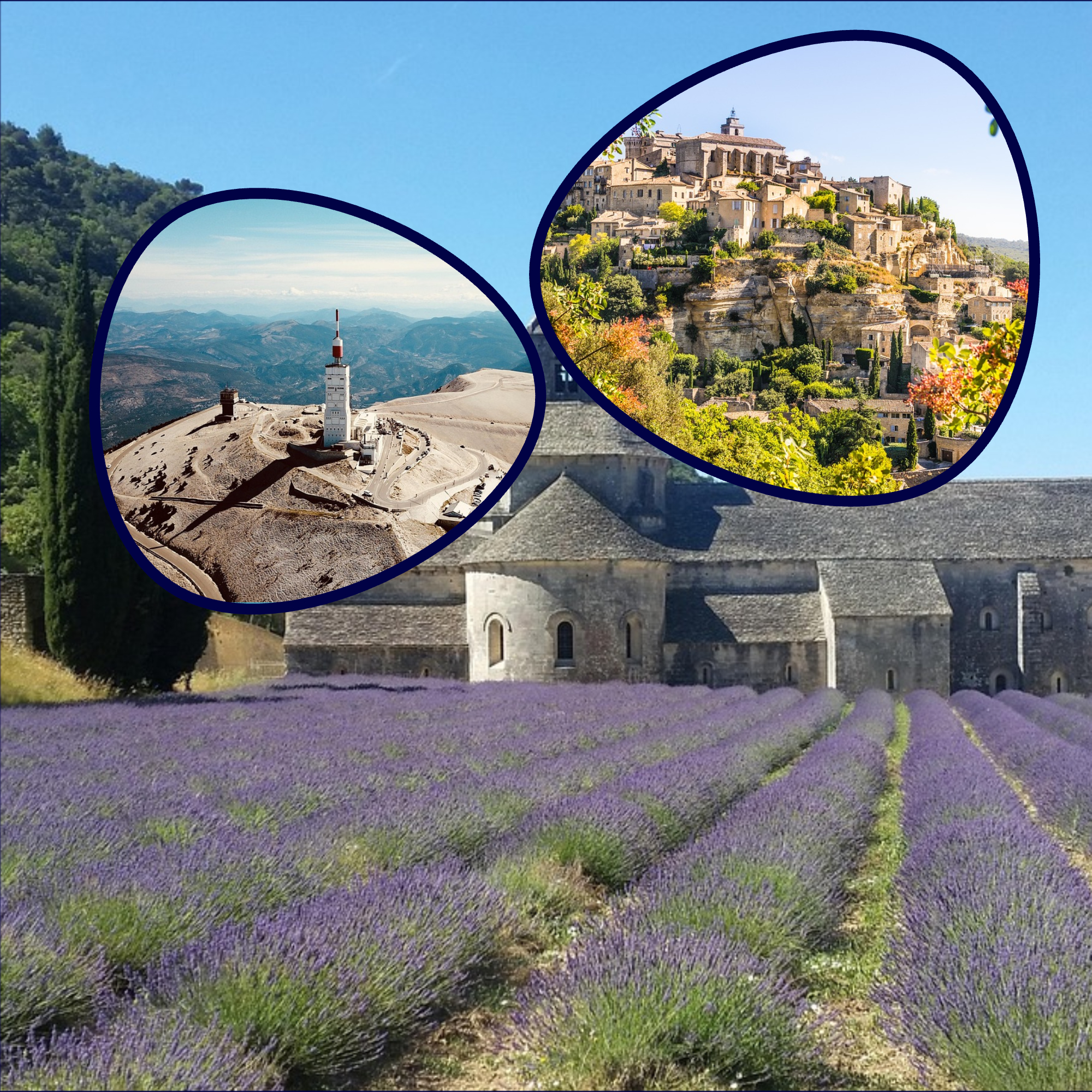 Vakantiebestemming regio Vaucluse Provence-Alpes-Côte d'Azur