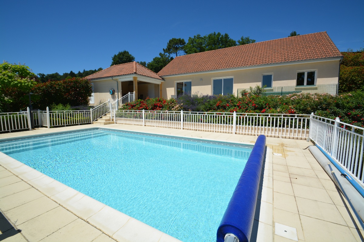 Vakantievilla La Lavanderaie prive zwembad Corrèze Frankrijk Domaine du Panorama