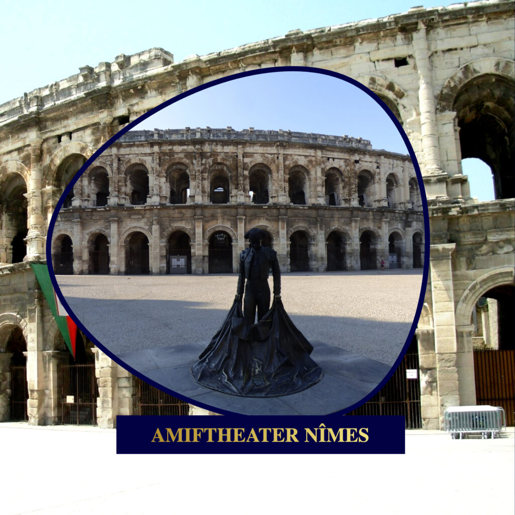 Vakantie in de Gard Frankrijk Amfitheater Nimes