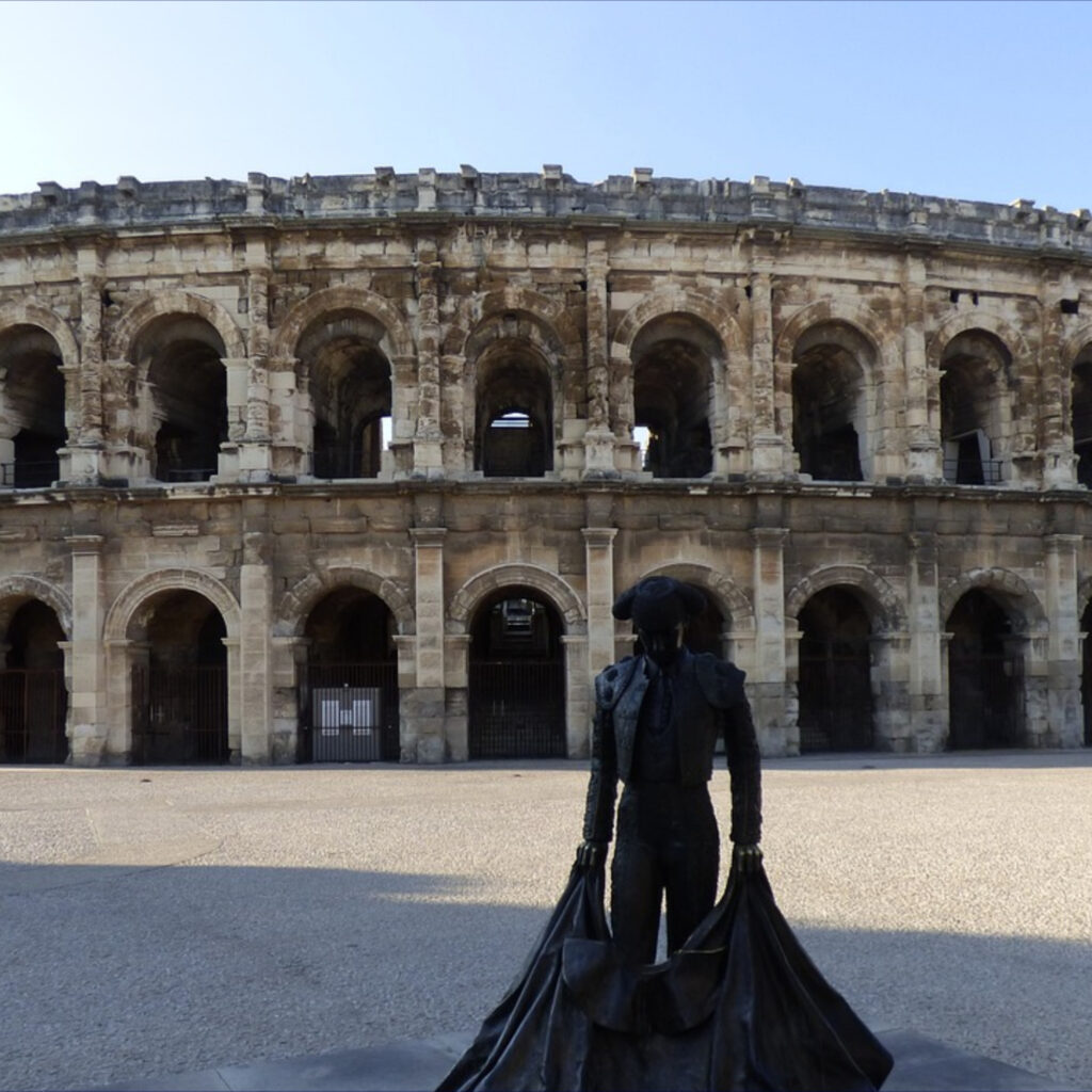Vakantie in de Gard Frankrijk Romeinse Amfitheater Nimes