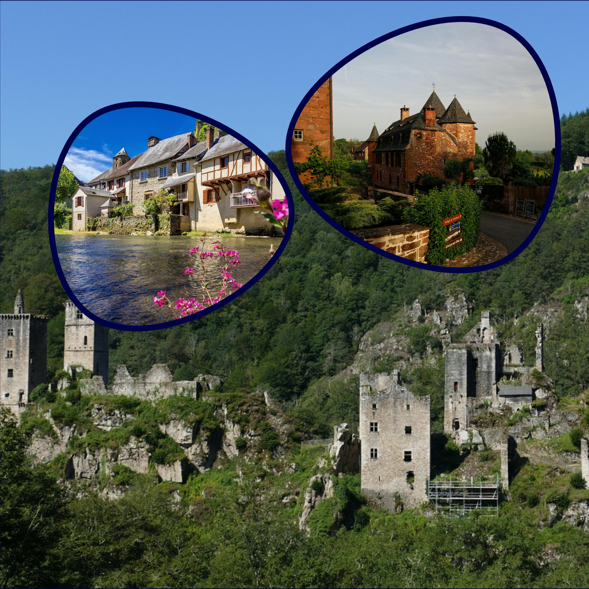 Vakantiebestemming regio Corrèze Nouvelle-Aquitaine