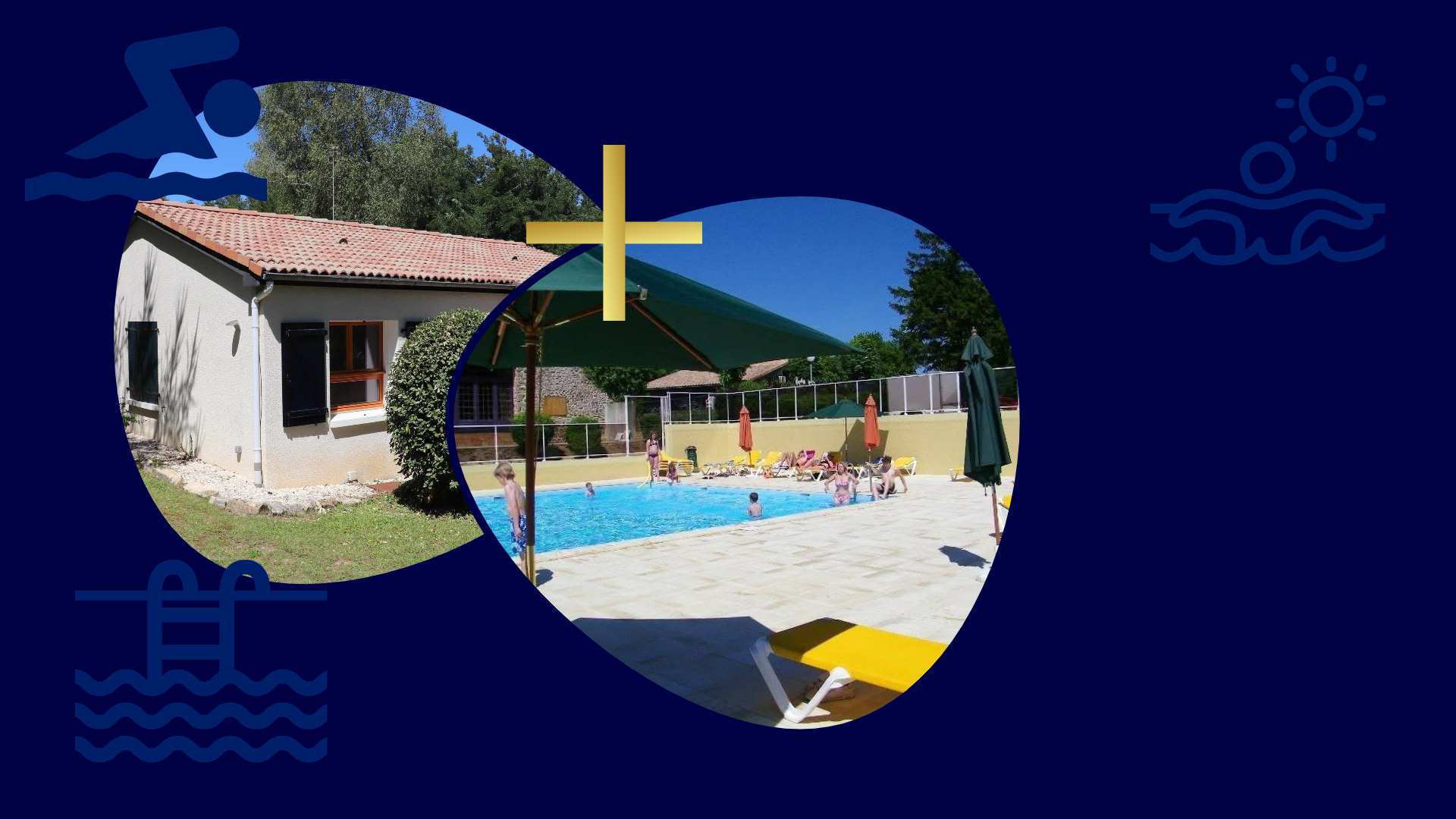 Vakantiehuizen met gedeeld zwembad Frankrijk